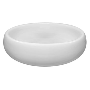 Schale Porcelan okroglo 250 ml Ø 13 cm · 4,3 cm bela "Galba"