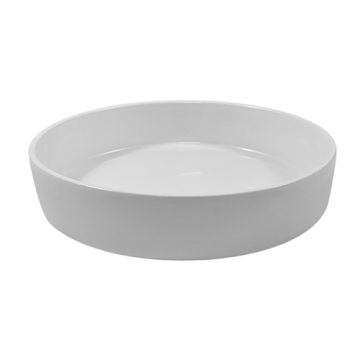 Schale Porcelan okroglo 475 ml Ø 16 cm · 3,5 cm bela "Ano"