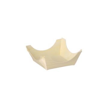 Fingerfood - skodele, lesene "pure" kvadratna 2,5 cm x 6 cm x 6 cm