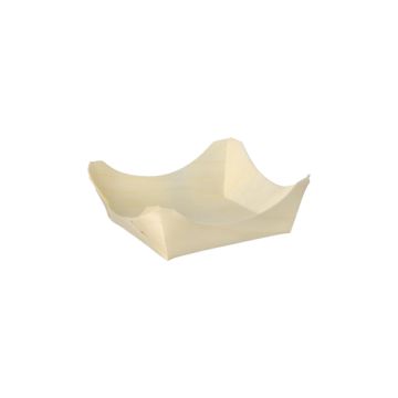 Fingerfood - skodele, lesene "pure" kvadratna 3 cm x 8 cm x 8 cm