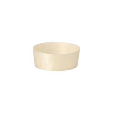 Fingerfood - skodele, lesene "pure" okroglo Ø 5 cm · 2 cm