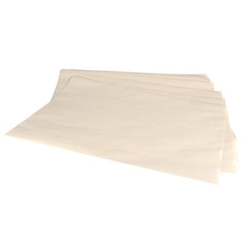 Papor za steklenice 50 cm x 37,5 cm bela