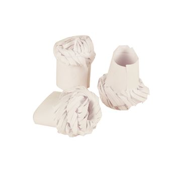 Naborki za perutnino "pure" Ø 1,8 cm · 4,5 cm bela