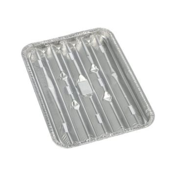 Alu posode za žar kvadratna 1,4 cm x 16,3 cm x 22,7 cm
