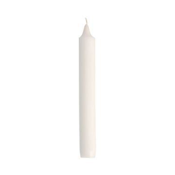 Gospodinjske sveče Ø 2,45 cm · 20 cm bela