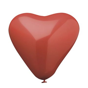 Baloni Ø 30 cm rdeča "Heart" velik