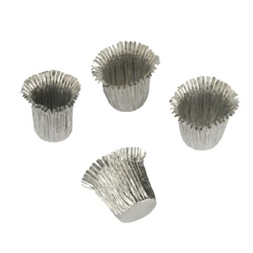 Tulci za sveče Ø 1,9 cm · 2,7 cm srebrna