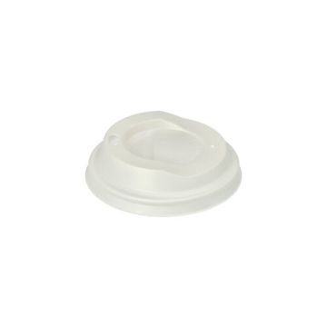 Pokrovi kupole, C-PLA okroglo Ø 8 cm · 2,1 cm bela