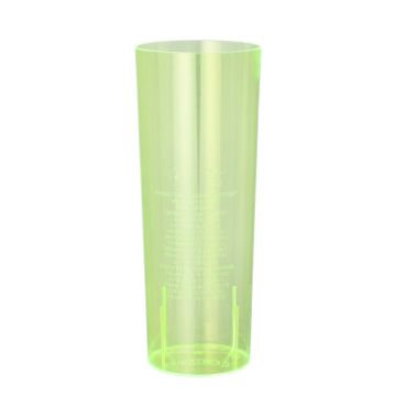Kozarci za longdrink, PS 0,3 l Ø 5,85 cm · 15,2 cm rumena
