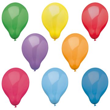 Baloni Ø 25 cm sortirane barve