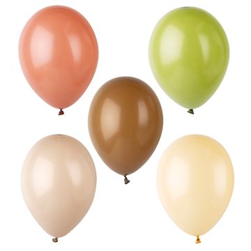 Baloni Ø 25 cm sortirane barve "Natural"