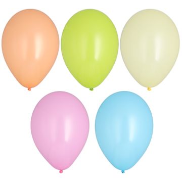 Baloni Ø 25 cm sortirane barve "Pastel"