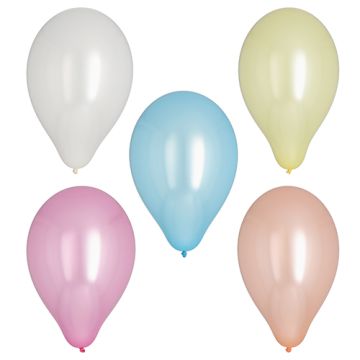 Baloni Ø 25 cm sortirane barve "Pearly"