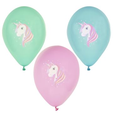 Baloni Ø 29 cm sortirane barve "Unicorn"
