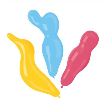 Baloni sortirane barve "Figures"