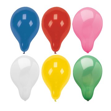 Baloni okroglo Ø 28 cm sortirane barve