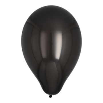 Baloni Ø 25 cm črna