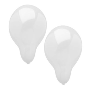 Baloni Ø 25 cm bela