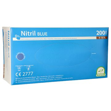 "Medi-Inn" Nitril rokavice, brez pudra "Blue" modra velikost XL