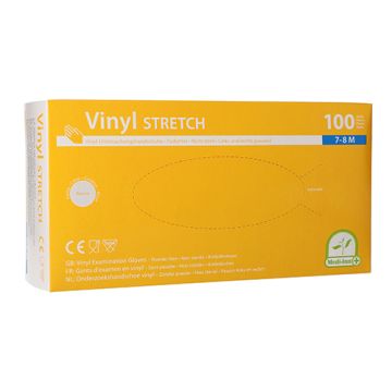"Medi-Inn" Vinyl rokavice, brez pudra "Stretch" velikost M