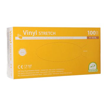 "Medi-Inn" Vinyl rokavice, brez pudra "Stretch" velikost XL