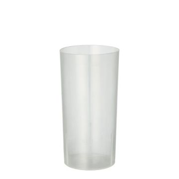 Mehrweg-Gläser für Longdrinks PP 0,2 l Ø 5,5 cm · 10,9 cm prozorni nezlomljivi