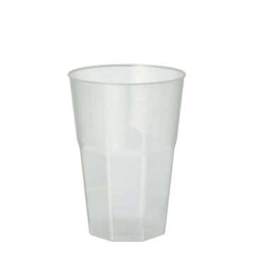 Mehrweg-Gläser für Caipirinha PP 0,3 l Ø 8 cm · 11 cm prozorni nezlomljivi