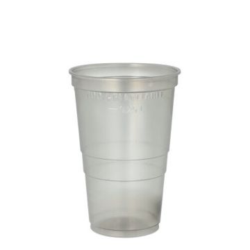 Kozarci za večkratno uporabo PP 0,25 l Ø 7,8 cm · 10,4 cm siva