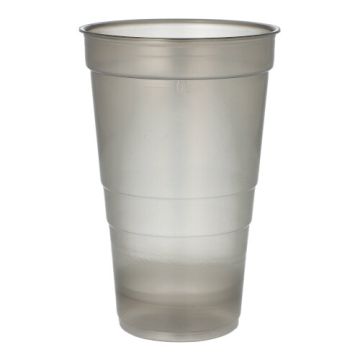 Kozarci za večkratno uporabo PP 0,5 l Ø 9,5 cm · 14,4 cm siva