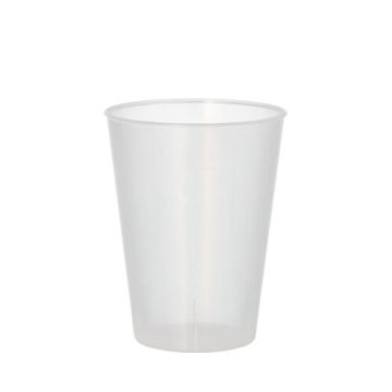 Kozarci za večkratno uporabo PP 0,2 l Ø 7,5 cm · 9,6 cm prozorni extra stabilne