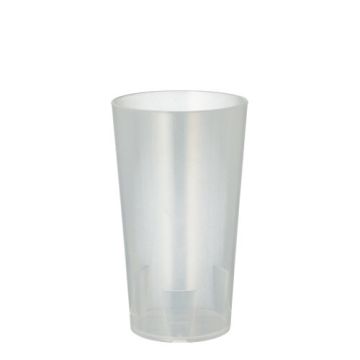 Kozarci za večkratno uporabo 0,2 l Ø 6,5 cm · 11,4 cm prozorni nezlomljivi