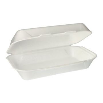 Univerzalne škatle s pokrovom, XPS 1800 ml 7,5 cm x 24 cm x 13,3 cm bela