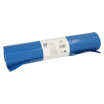 Vreče za smeti, LDPE 120 l 110 cm x 70 cm modra
