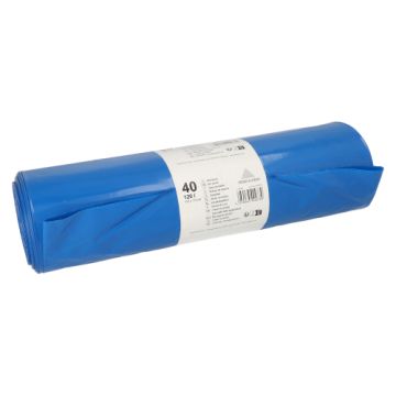 Vreče za smeti, LDPE 120 l 110 cm x 70 cm modra
