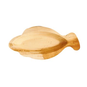 Krožniki, palmov list "pure" 24 cm x 11 cm x 2,5 cm "Fish"