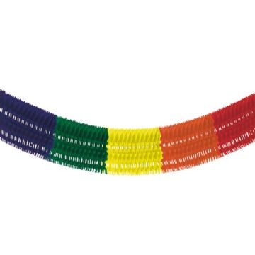 Girlanda 10 m "Rainbow fringe" negorljivo