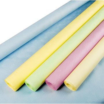 Namizni prt, papir, damast izgled 8 m x 1 m sortirane barve