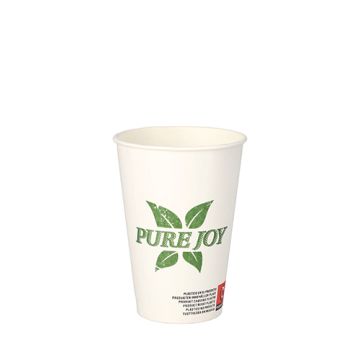 Papirnati lončki 0,2 l Ø 7,3 cm · 9,9 cm bela "Pure Joy"