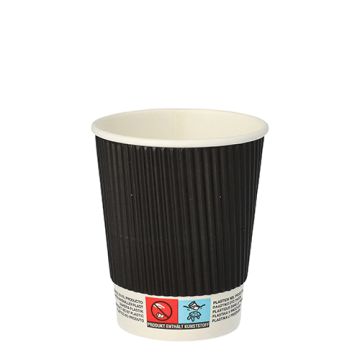 Papirnati lončki "To Go" 0,2 l Ø 8 cm · 9 cm Ripple Wall