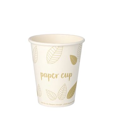 Papirnati lončki "pure" 0,2 l Ø 8 cm · 9,2 cm "ZERO"