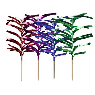 Party pikači 12 cm sortirane barve "Palm Leaf"