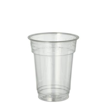Lončki "Hurricane", PET 0,2 l Ø 7,8 cm · 9,7 cm kristalno jasno