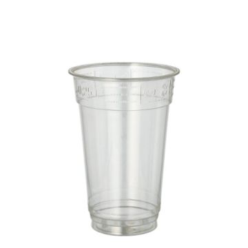 Lončki "Hurricane", PET 0,25 l Ø 7,8 cm · 11,5 cm kristalno jasno