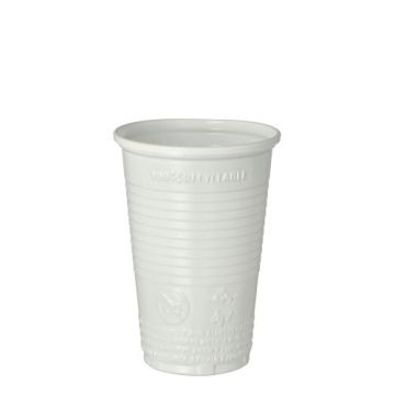 Kozarci, PP 0,2 l Ø 7,03 cm · 9,9 cm bela