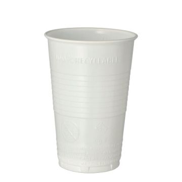 Kozarci, PP 0,3 l Ø 7,8 cm · 11,3 cm bela