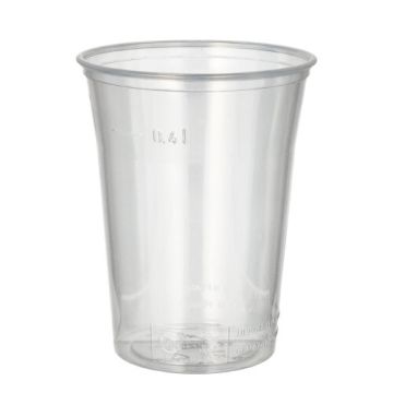 Kozarci, PS 0,4 l Ø 9,5 cm · 12 cm transparent s penastim robom