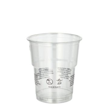 Lončki R-PET 0,2 l Ø 7,8 cm · 8,9 cm kristalno jasno