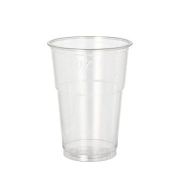 Lončki R-PET 0,25 l Ø 7,8 cm · 10,7 cm kristalno jasno
