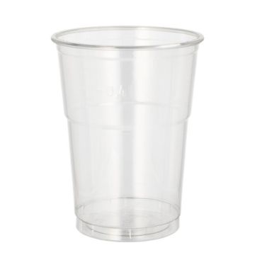 Lončki R-PET 0,4 l Ø 9,5 cm · 12,3 cm kristalno jasno