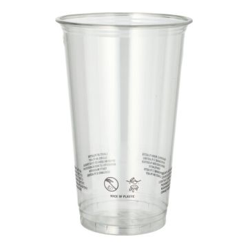 Lončki R-PET 0,5 l Ø 9,5 cm · 14,7 cm kristalno jasno